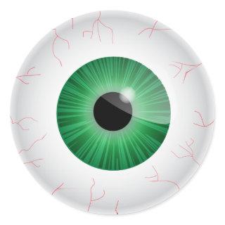 Green Eyeball Sticker