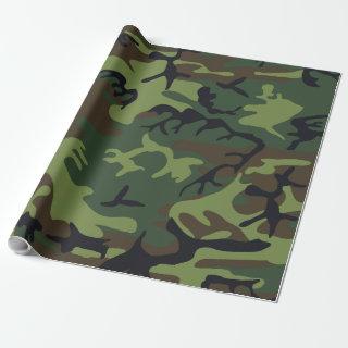 Green Forest Military Camo Hunting Pattern