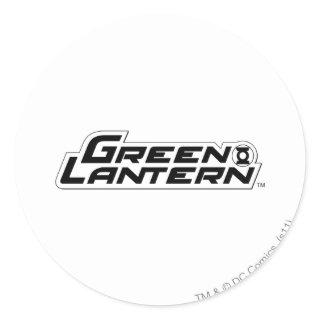 Green Lantern Logo 3 Classic Round Sticker
