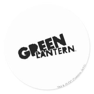 Green Lantern Logo - Pixels Classic Round Sticker