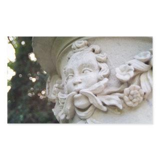 Green Man Rectangular Sticker