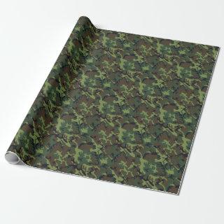 Green Military Camo Classic Camouflage