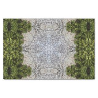 Green Moss & Earth Nature Art Tissue Paper