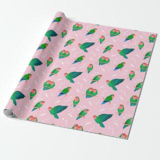 Green Peach Faced Lovebird