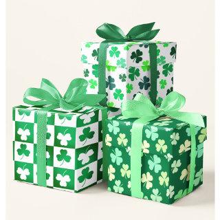 Green Shamrock Clover St Patrick's Day Irish Party  Sheets
