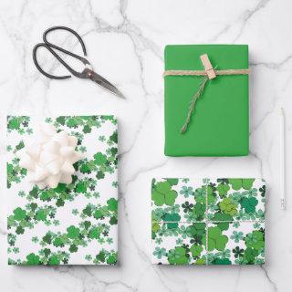Green Shamrocks & Daisies Any Occasion  Sheets