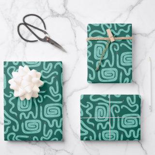 Green Snake Pattern  Sheets