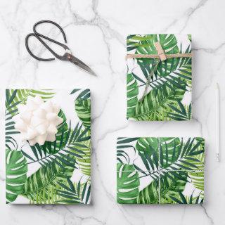Green Tropical Leaves  Sheets
