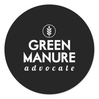 Green Ure Farm Fertilizer Classic Round Sticker