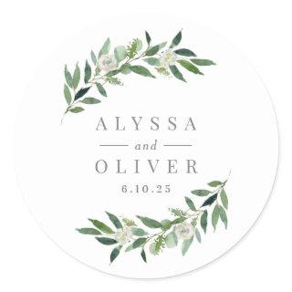 Greenery Wedding Stickers