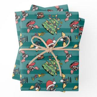 Gremlins | Cute Comic Christmas Pattern  Sheets