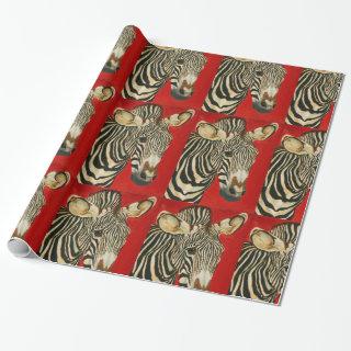 Grevy's Zebra African Wildlife Zoo Animal Art