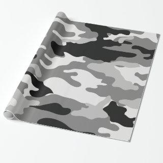 Grey and Black Camouflage