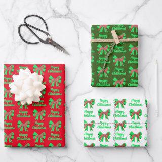 Greyhound Lurcher Christmas Dog & Bow Wrapping  Sheets