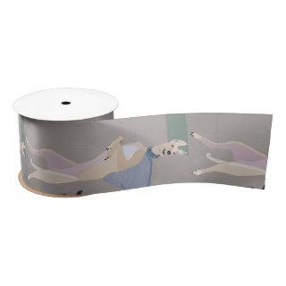 Greyhound  Ribbon 3.0" & Matching Gift Wrap (Sep.)