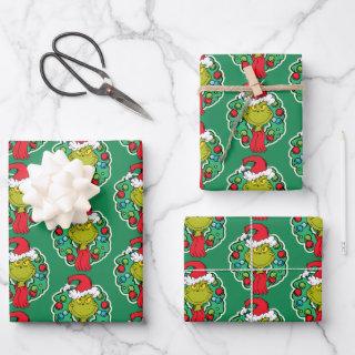 Grinch | Christmas Holiday Wreath  Sheets
