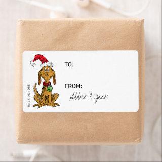Grinch - Max | Christmas - To From Stickers