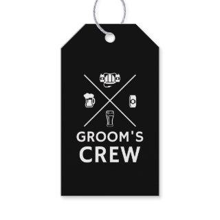 Groom's Crew Groomsmen Bachelor Party Thank You Gift Tags