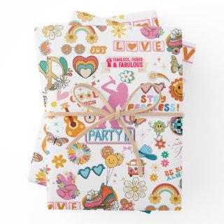 Groovy Party Gift Wrap