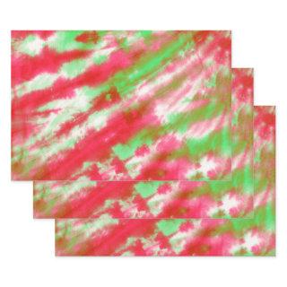 Groovy Watercolor Tie Dye Boho Christmas Holiday  Sheets