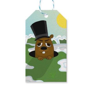 Groundhog Gift Tags