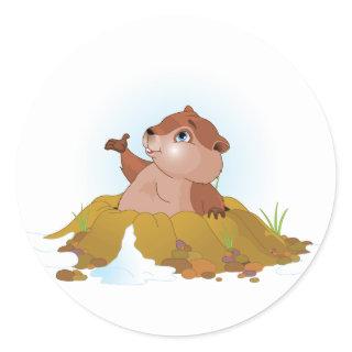 Groundhog Stickers