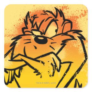 Grumpy TAZ™ Square Sticker