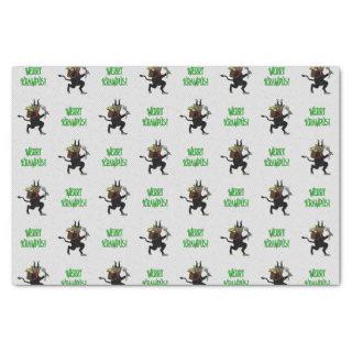 Gruss vom Krampus Merry Krampus Tissue Paper