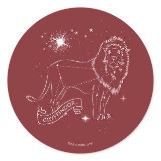 GRYFFINDOR™ Constellation Graphic Classic Round Sticker