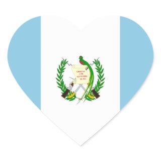 guatemala heart sticker
