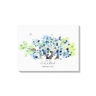 Guest Book Alternative - Canvas - Romantic Forest