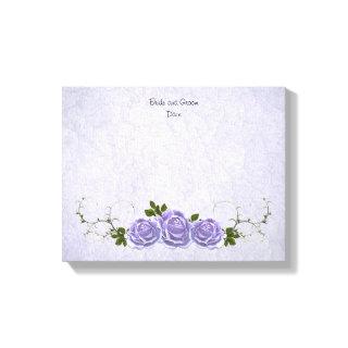 Guest Book Alternative Lavender Roses