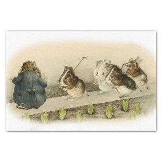 “Guinea Pig Garden” by Beatrix Potter Tissue Paper