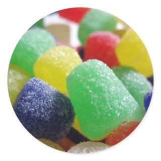 Gumdrops Galore Classic Round Sticker