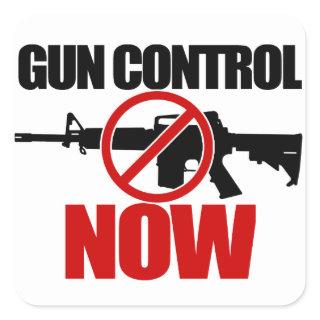 Gun Control NOW! Square Sticker