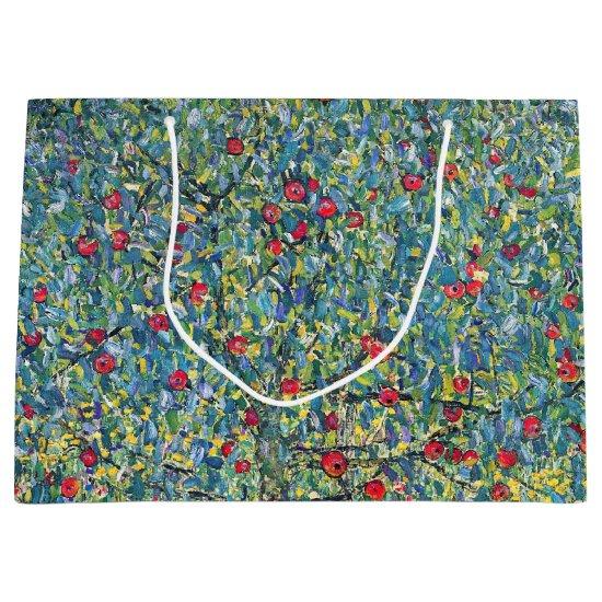 Gustav Klimt - Apple Tree Large Gift Bag