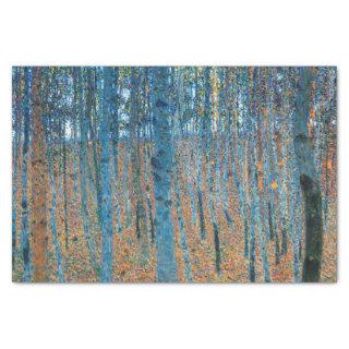 Gustav Klimt Beech Tree Forest Grove Tissue Paper