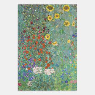Gustav Klimt - Country Garden with Sunflowers  Sheets