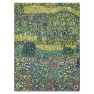 Gustav Klimt - Country House by the Attersee Tissue Paper