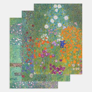 Gustav Klimt - Garden Masterpieces Selection  Sheets