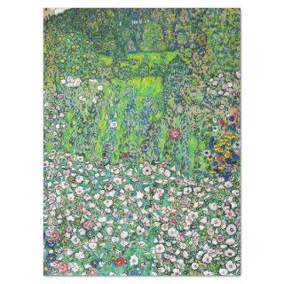 Gustav Klimt - Horticultural Landscape and Hilltop Tissue Paper