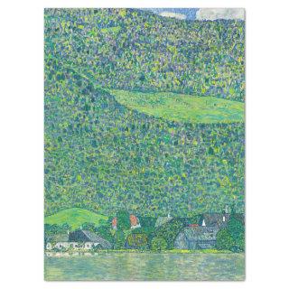 Gustav Klimt - Litzlberg am Attersee Tissue Paper