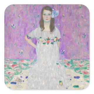 Gustav Klimt - Mada Primavesi Square Sticker