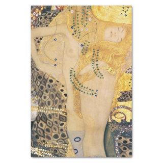 Gustav Klimt - Water Serpents I Tissue Paper
