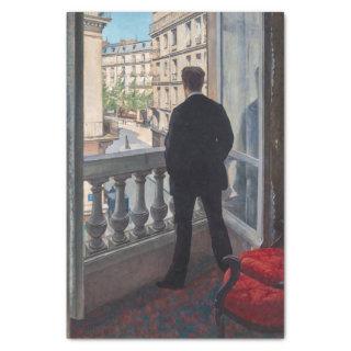 Gustave Caillebotte - Man at the Window Tissue Paper