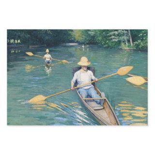 Gustave Caillebotte - Skiffs on the Yerres  Sheets