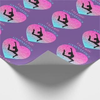 Gymnastics Leap Purple