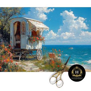 Gypsy Caravan Decoupage Tissue Paper