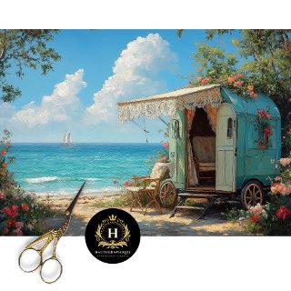 Gypsy Caravan Decoupage Tissue Paper
