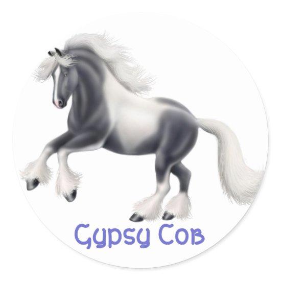 Gypsy Cob Horse Sticker